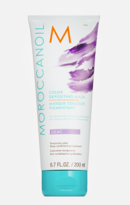 Маска тонирующая для волос Лаванда - Moroccanoil Color Depositing Mask Lilac 200мл