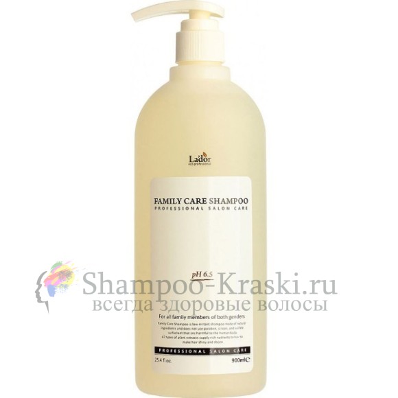 Lador Шампунь для всей семьи Family Care Shampoo 900 мл