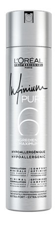 Лак без запаха экста-сильной фиксации 4 - Loreal Профешнл Infinium Pure Extra Strong 300 мл
