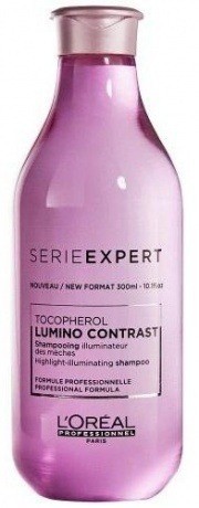 Шампунь сияние для мелированных волос - Loreal Lumino Contrast Shampoo (Люмино контраст шампунь) 300 мл