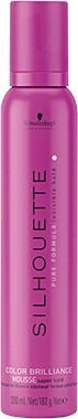 Silhouette Color Brilliance Mousse super hold - Мусс сверхсильной фиксации Яркость цвета (Мусс силуэт) - (Schwarzkopf Professional) 200мл