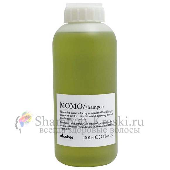 Шампунь для глубокого увлажения волос - Davines Momo Moisturizing Shampoo 1000 мл