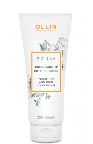 Кондиционер «Питание и блеск» Ollin Bionika Nutrition And Shine Conditioner 200 мл