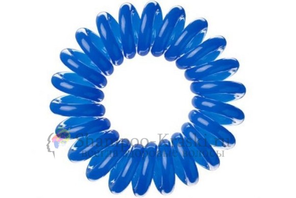 Резинка для волос синяя - InvisibobbleTraceless hair ring blue