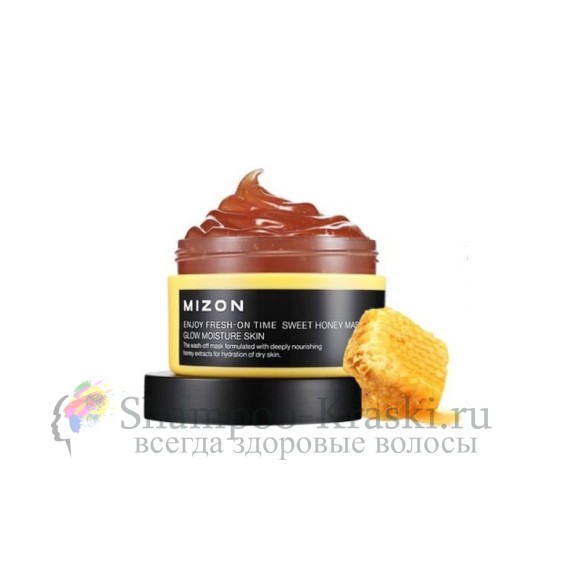 MIZON Медовая маска для сухой кожи Enjoy Fresh-On Time Sweet Honey Mask 100мл