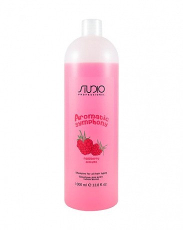 Шампунь для всех типов волос "Малина" - Kapous Studio Professional Aromatic Symphony Shampoo Raspberry 1000 мл