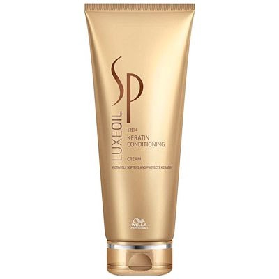 Крем-кондиционер для восстановления кератина - Wella SP Luxe Oil Keratin Conditioning Cream 200 мл