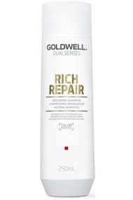 Шампунь восстанавливающий для сухих и поврежденных волос -Goldwell Dualsenses Rich Repair Shampoo 250 мл Шампунь восстанавливающий для сухих и поврежденных волос -Goldwell Dualsenses Rich Repair Shampoo 250 мл