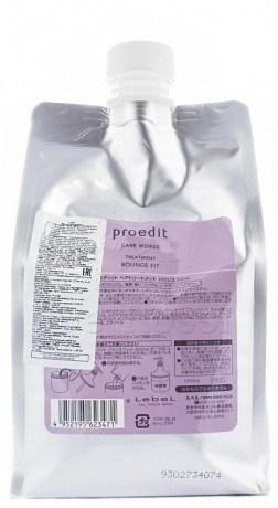 Маска для укрепления внешней структуры ломких волос - Lebel Proedit Bounce Fit Hair Treatment 1000 мл