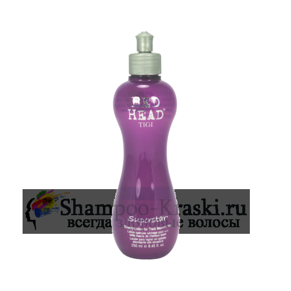 Термоактивный лосьон для придания объема волосам - Tigi Bed Head Superstar 250 мл