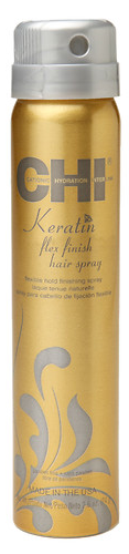 Лак для волос сильной фиксации с кератином - CHI Keratin Flexible Hold Hairspray 74 мл Лак для волос сильной фиксации с кератином - CHI Keratin Flexible Hold Hairspray 74 мл