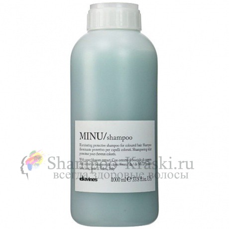Шампунь для защиты цвета волос - Davines Essential Haircare Minu Shampoo 1000 мл
