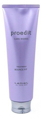 Маска для укрепления внешней структуры ломких волос - Lebel Proedit Bounce Fit Hair Treatment 250 мл