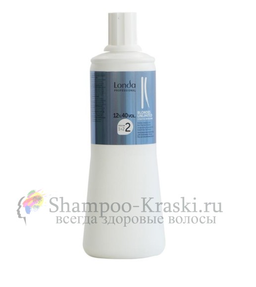 Окислитель 12% - Londa Blondes Unlimited 12% 1+2 1000 мл