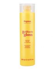 Блеск-бальзам для волос - Kapous Professional Brilliants Gloss Gloss-Balm 250 мл Блеск-бальзам для волос - Kapous Professional Brilliants Gloss Gloss-Balm 250 мл