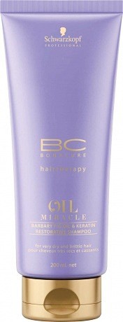 Шампунь восстанавливающий - Schwarzkopf Professional BC Oil Miracle Barbary Fig Oil & Micro Keratin Restorative Shampoo 200 мл