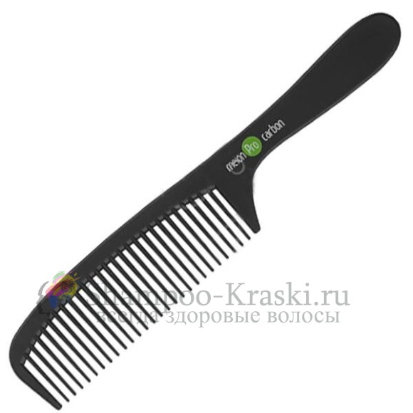 Melon Pro Расческа Карбон с ручкой .200мм.