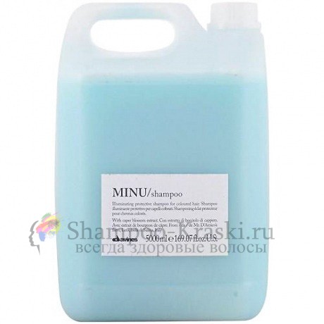 Шампунь для защиты цвета волос - Davines Essential Haircare Minu Shampoo 5000 мл