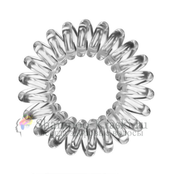 Резинка для волос экстра сильной фиксации прозрачная - Invisibobble Hair ring POWER Crystal Clear