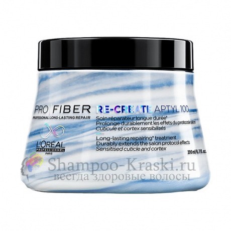 Маска для истонченных повреждениями волос - Loreal Профешнл Pro Fiber Re-Create Mask 200 мл