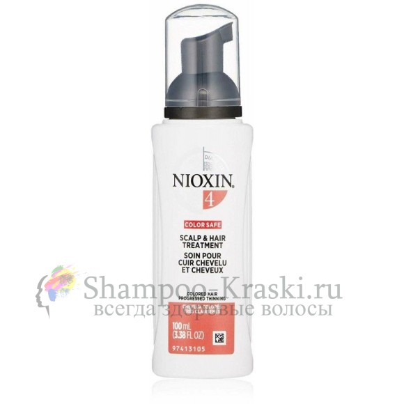 Питательная маска (Система 4) - Nioxin Scalp Treatment System 4 100 мл