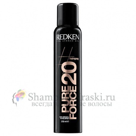 Спрей неаэрозольный для фиксации укладки - Redken Pure Force 20 250 мл