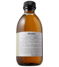 Шампунь для натуральных и окрашенных волос (золотой) -Davines Alchemic Shampoo for natural and coloured hair (golden) 250 мл 280 мл