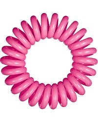 Резинка для волос экстра сильной фиксации розовая -Invisibobble Hair ring POWER Pinking of you