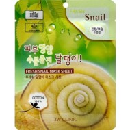 3W Clinic Тканевая маска с экстрактом улитки, 1 шт 3W Clinic Тканевая маска с экстрактом улитки, 1 шт