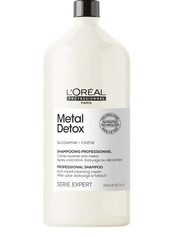 Loreal Metal Detox глубоко очищающий Шампунь после окраски Метал Детокс 1500мл
