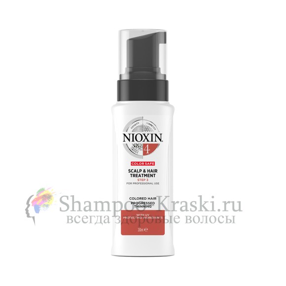 Питательная маска (Система 4) - Nioxin Scalp Treatment System 4 200 мл