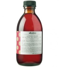 Шампунь для натуральных и окрашенных волос (красный) - Davines Alchemic Shampoo for natural and coloured hair (red) 280 мл