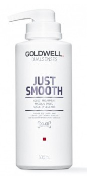 Маска интенсивная для разглаживания непослушных волос - Goldwell Dualsenses Just Smooth 60sec Treatment 500 мл Маска интенсивная для разглаживания непослушных волос - Goldwell Dualsenses Just Smooth 60sec Treatment 500 мл