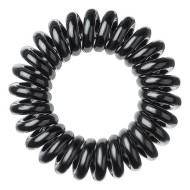Резинка для волос экстра сильной фиксации черная -Invisibobble Hair ring POWER True Black