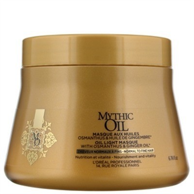 Маска для нормальных и тонких волос - Loreal Профешнл Mythic Oil Masque For Normal Hair 200 мл