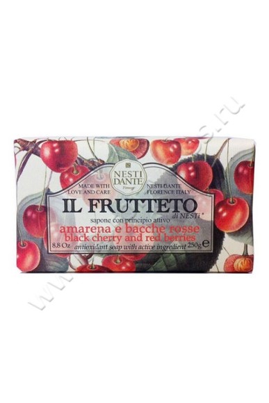 Мыло Nesti Dante Red grapes & Blueberry Soap (Нести Данте Красный Виноград и Голубика)