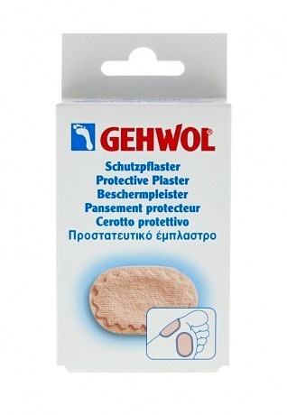 Овальный защитный пластырь 4 шт Gehwol Schutzpflaster Oval