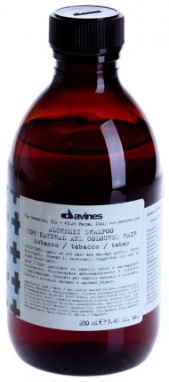 Шампунь для натуральных и окрашенных волос (табак) -Davines Alchemic Shampoo for natural and coloured hair (tobacco) 280 мл