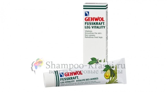 Оживляющий Бальзам - Gehwol Fusskraft Leg Vitality 125 мл