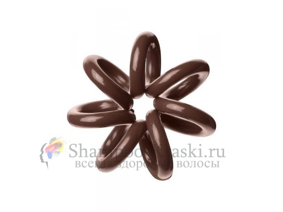 Резинка для создания причесок коричневая - Invisibobble NANO Pretzel Brown