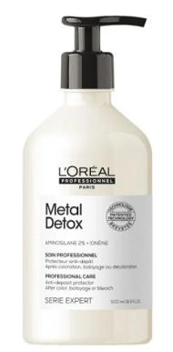 Loreal Metal Detox Смываемый удод - предотвращение накопления металлов в волосах 500мл Loreal Metal Detox Смываемый удод - предотвращение накопления металлов в волосах 500мл