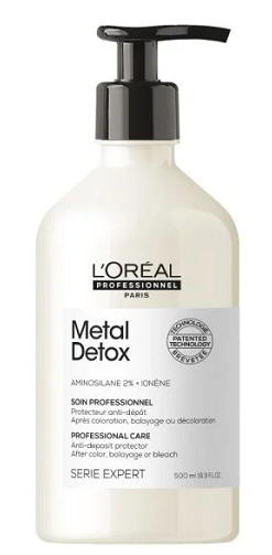 Loreal Metal Detox Смываемый удод - предотвращение накопления металлов в волосах 500мл