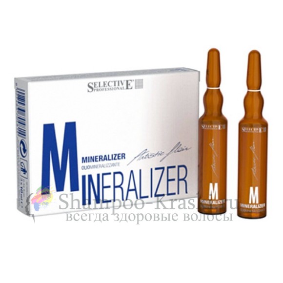 Реструктуириющий лосьон ( масло) для волос - Selective Professional Olio Mineralizer