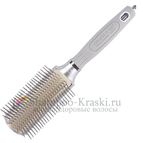 Olivia Garden Ceramic + Ion STYLER R7 Щетка для волос Керамик+ион 7 ряд.