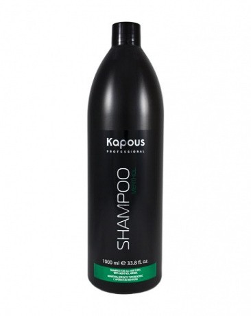 Шампунь для всех типов волос с ароматом ментола - Kapous Professional Shampoo for all hair types with mint 1000 мл