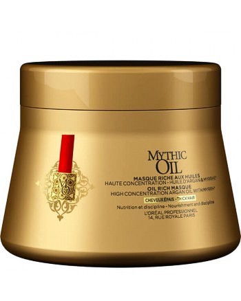 Маска для плотных волос - Loreal Профешнл Mythic Oil Masque For Thick Hair 200 мл