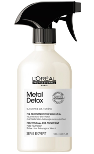 Loreal Metal Detox Спрей нейтрализующий металлические частицы перед окрашиванием 500мл Loreal Metal Detox Спрей нейтрализующий металлические частицы перед окрашиванием 500мл