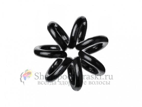 Резинка для создания причесок черная - Invisibobble Gum to create hairstyles NANO True Black
