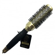 Olivia Garden Limited Edition 50th Anniversary Термобрашинг керамик+ион Черно золотой 34 мм