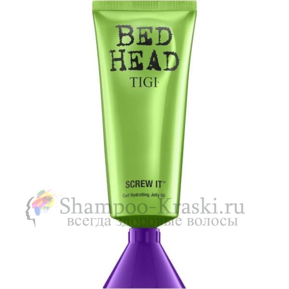 Дисциплинирующее несмываемое масло-желе - Tigi Bed Head Screw It Curl Hydrating Jelly Oil 100 мл